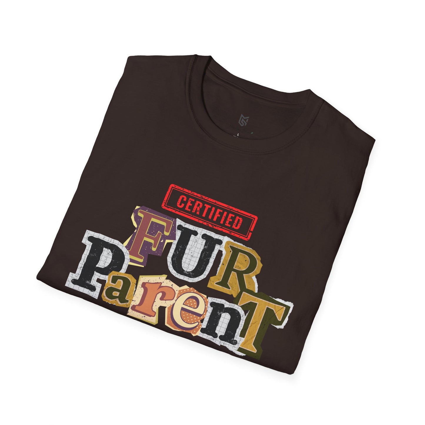 Certified Fur Parent Unisex T-Shirt – Cute Pet Lover Gift, Dog Mom & Dad Shirt, Animal Lover Apparel