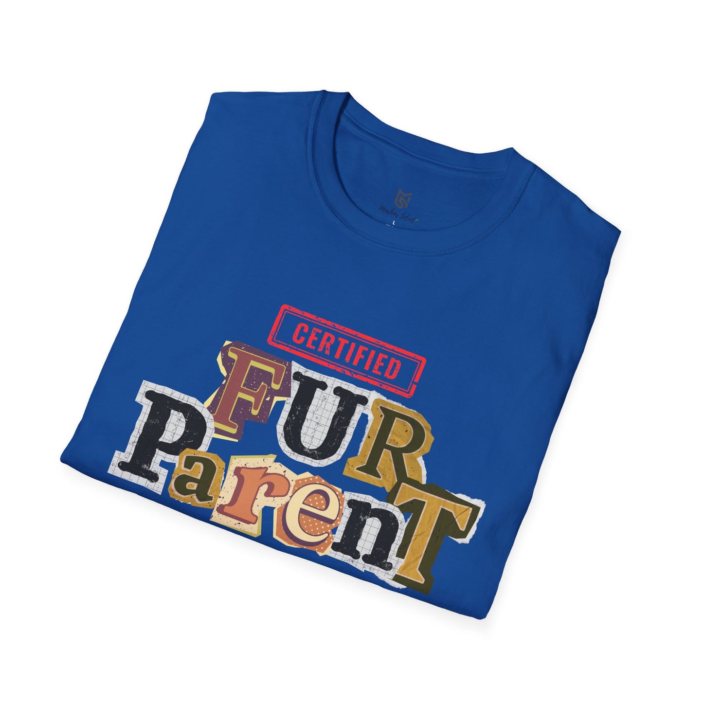 Certified Fur Parent Unisex T-Shirt – Cute Pet Lover Gift, Dog Mom & Dad Shirt, Animal Lover Apparel